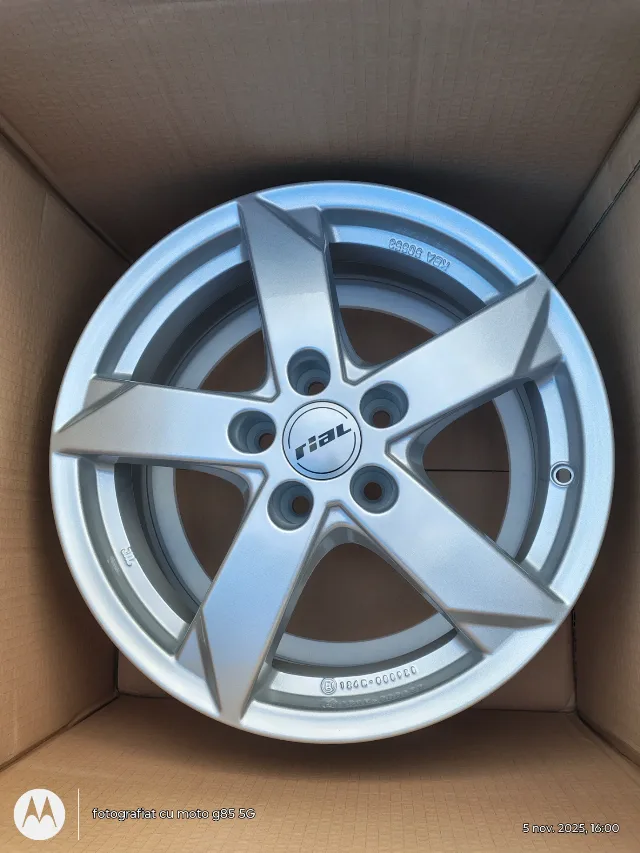 Jante aliaj 16 zoll noi marca Rial, gama Opel Astra J / Chevrolet Trax etc. – fotografia 1 din 8