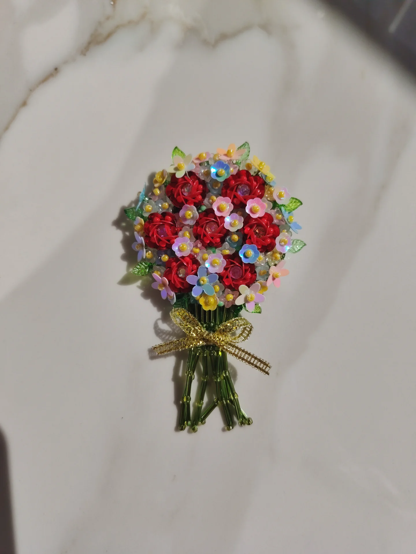 Broșă buchetul de vară – fotografia 1 din 1