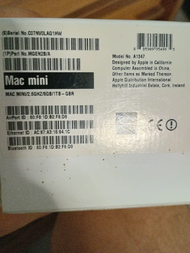 Vând Mac mini nou la cutie – fotografia 2 din 3