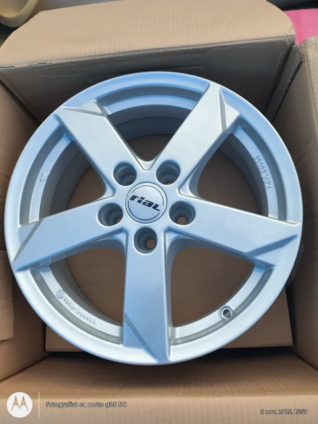 Jante aliaj 16 zoll noi marca Rial, gama Opel Astra J / Chevrolet Trax etc. – fotografia 2 din 8