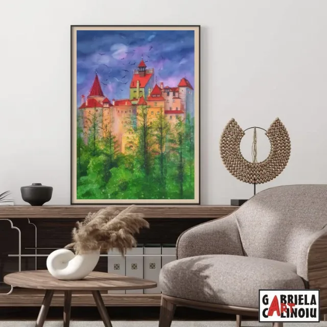 Tablou Castelul Bran – fotografia 3 din 8