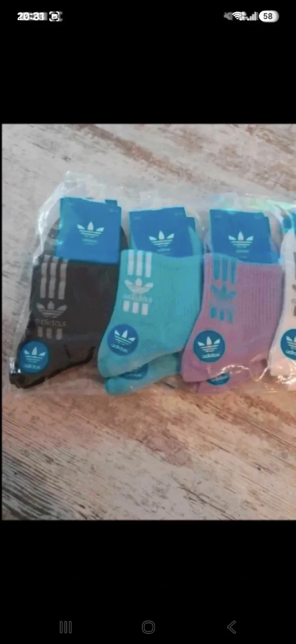 Set 10 perechi șosete Adidas – fotografia 3 din 5