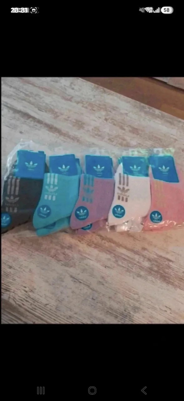 Set 10 perechi șosete Adidas – fotografia 1 din 5