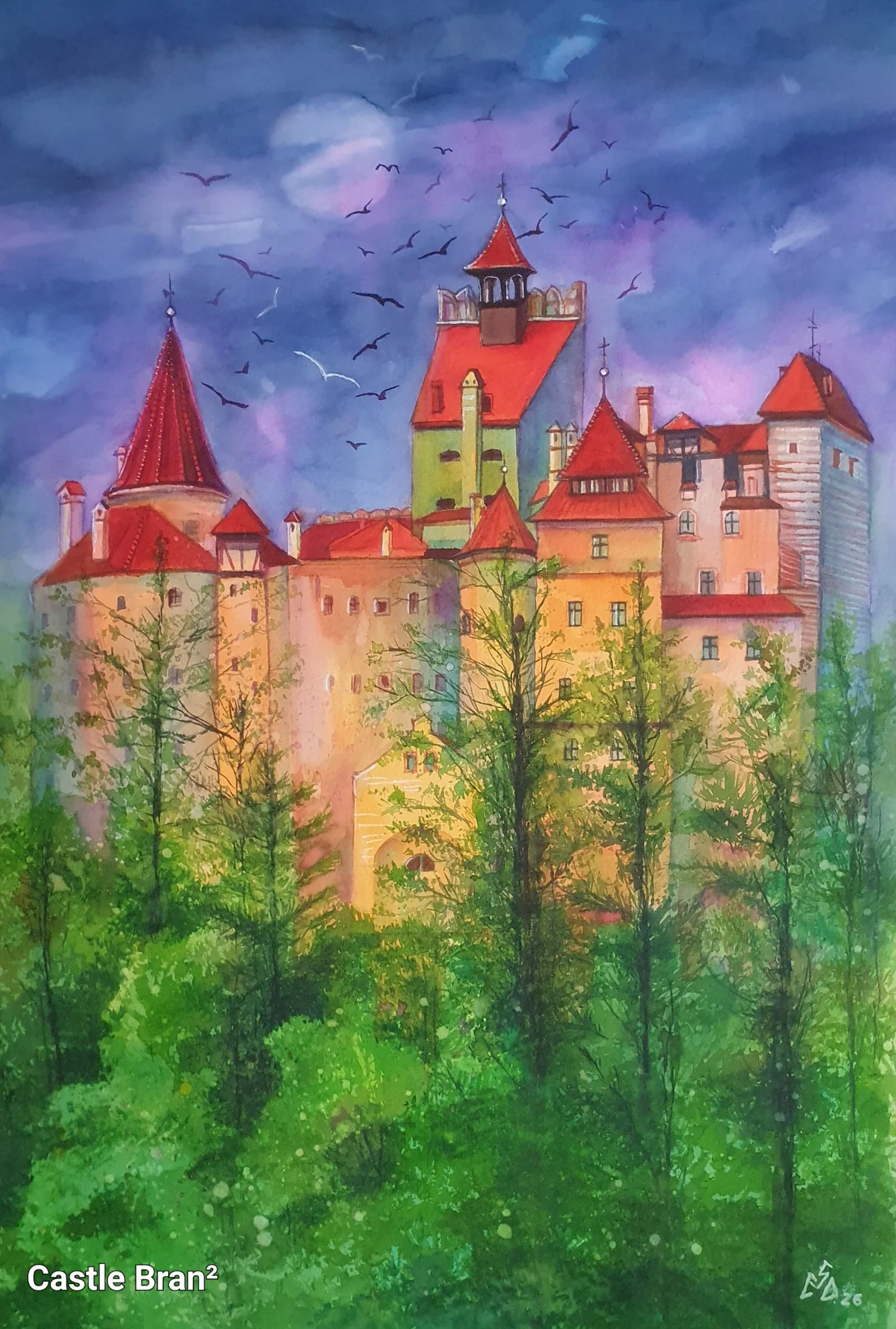 Tablou Castelul Bran – fotografia 1 din 8