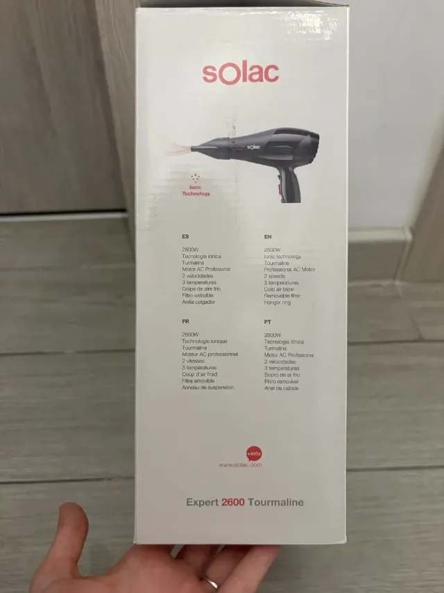 Uscator de par Solac profesional – fotografia 3 din 3