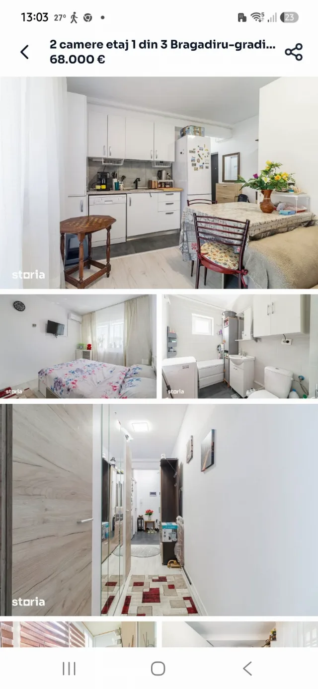 Vând apartament 2 camere Bragadiru – fotografia 1 din 2