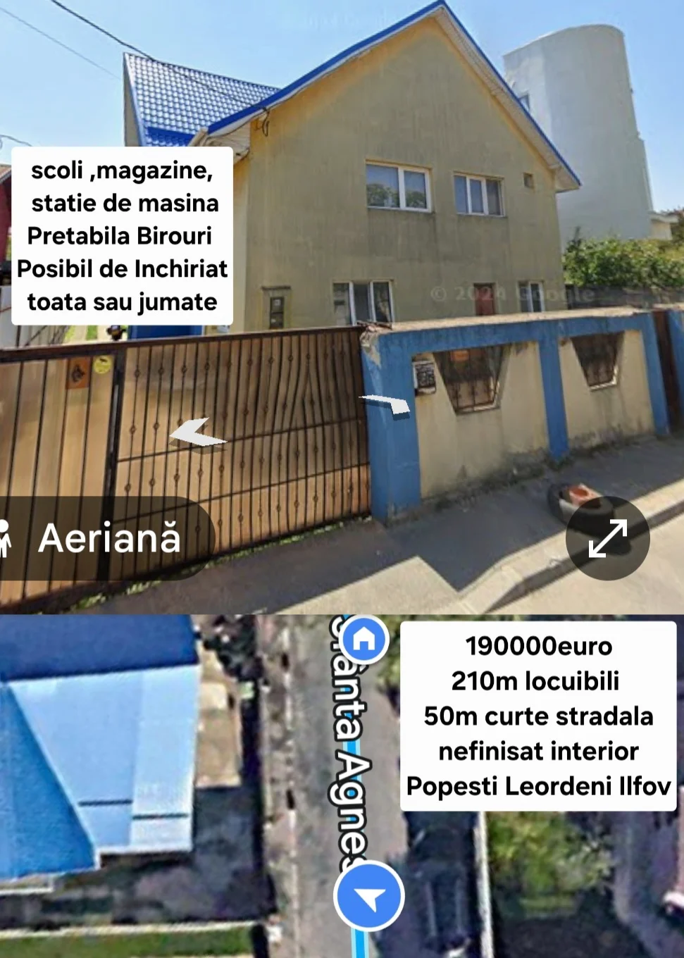 Parte duplex de vinzare sau inchiriat – Popesti-Leordeni, Ilfov