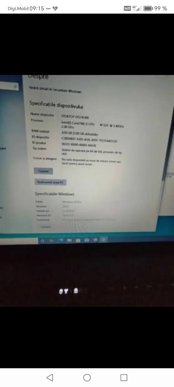 Vând laptop, 240 gb memorie – fotografia 2 din 3
