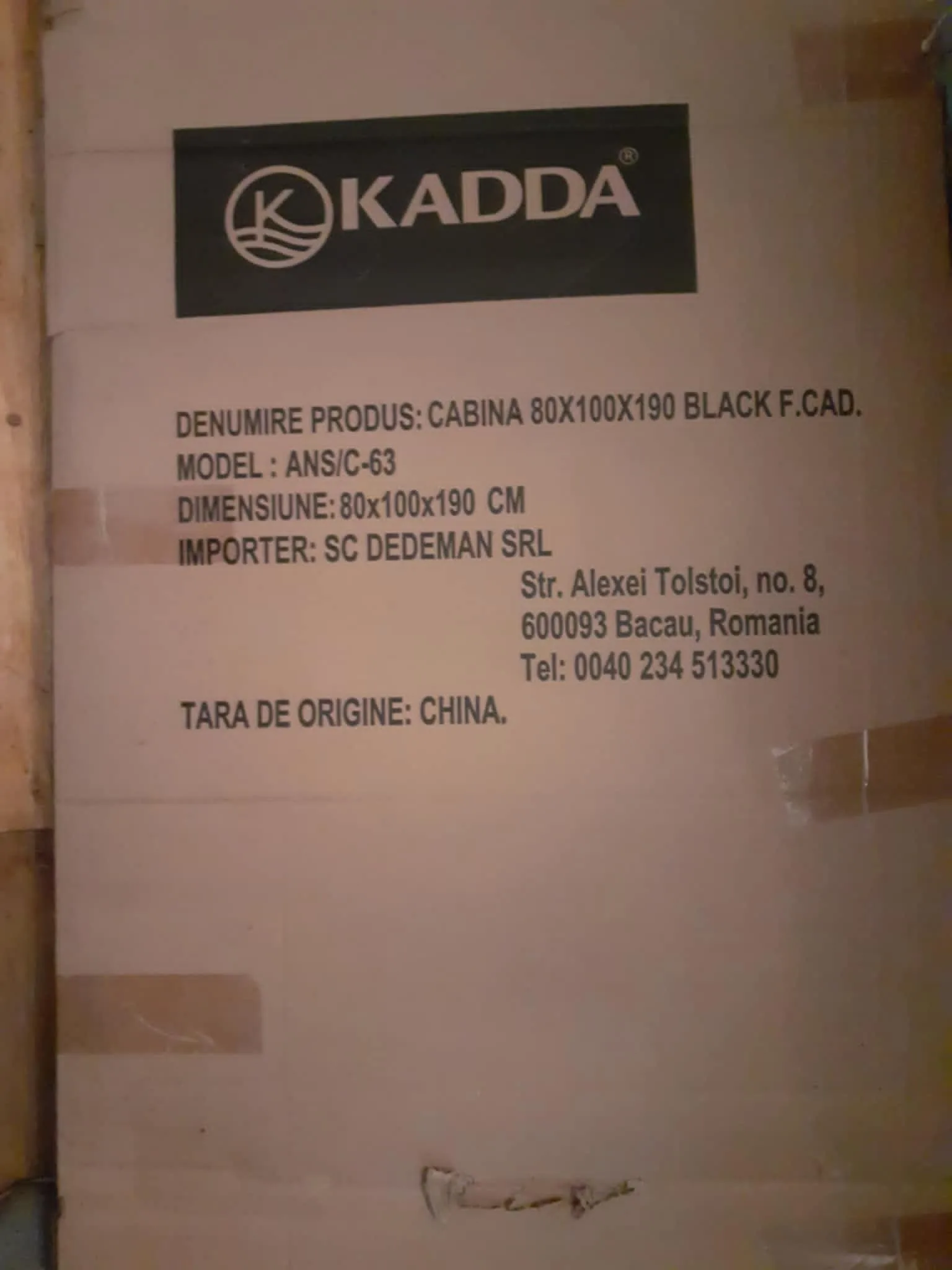 Cabina dus absolut noua – fotografia 3 din 5