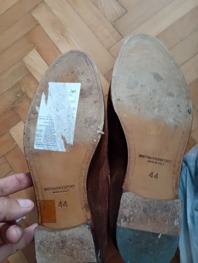 Pantofi din piele barbati sh Nr 44 stare buna preț anunt – fotografia 4 din 5