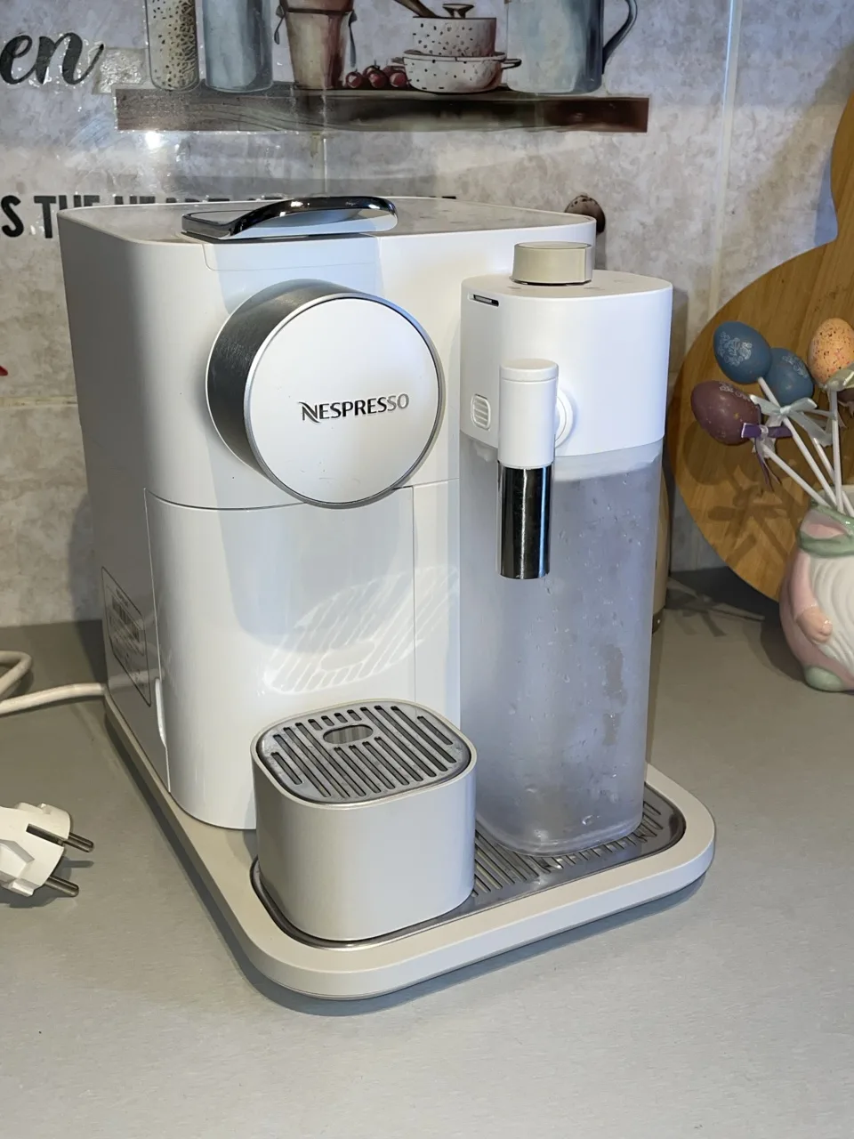 Espressor original Gran Lattissima, alb – fotografia 8 din 8