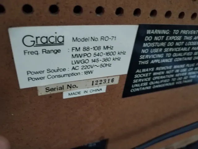 Combina audio Gracia cu pick-up – fotografia 3 din 8