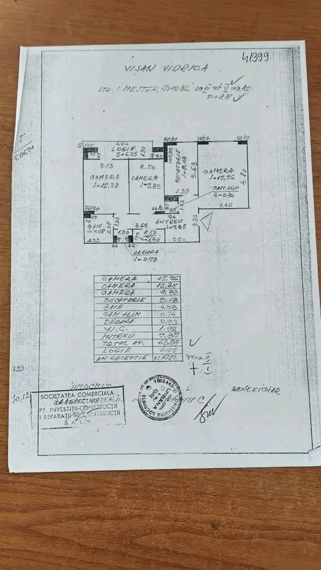 Vând apartament cu 3 camere – Cluj-Napoca, Cluj