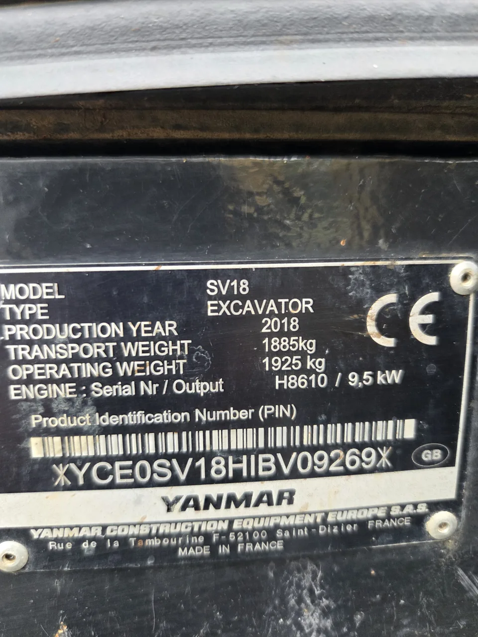 escavator pe senile yanmar 320 ore – fotografia 5 din 8