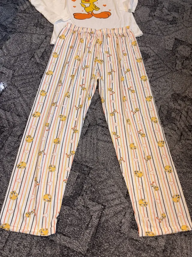 Pijama damă Tweety | bumbac – fotografia 4 din 6