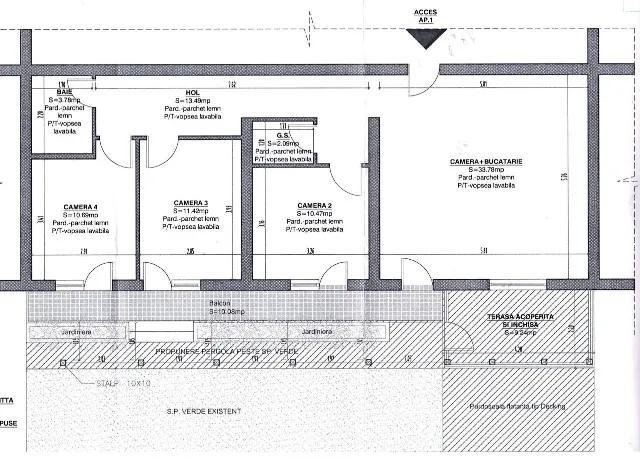 4 camere cu grădină proprie și intrare separată | Parcare subterană | Cartier Fortuna Bragadiru – fotografia 8 din 8