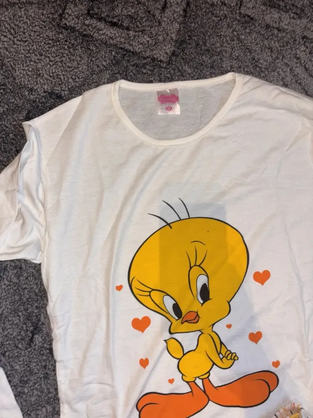 Pijama damă Tweety | bumbac – fotografia 5 din 6