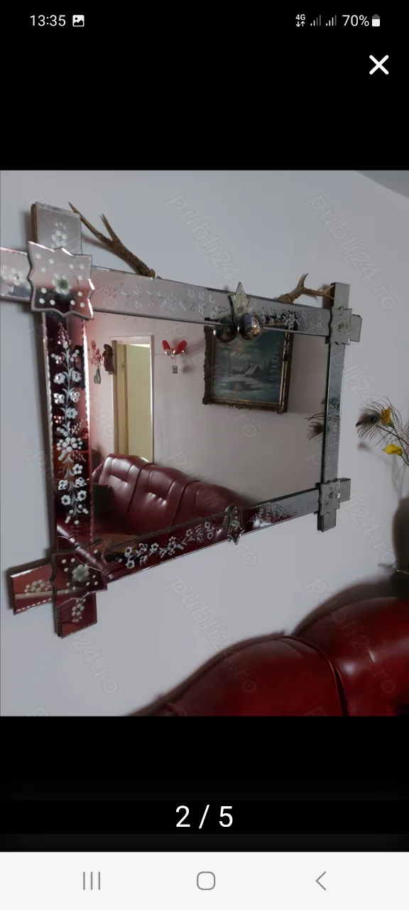 vînd oglindă vintige Veneția – fotografia 4 din 5