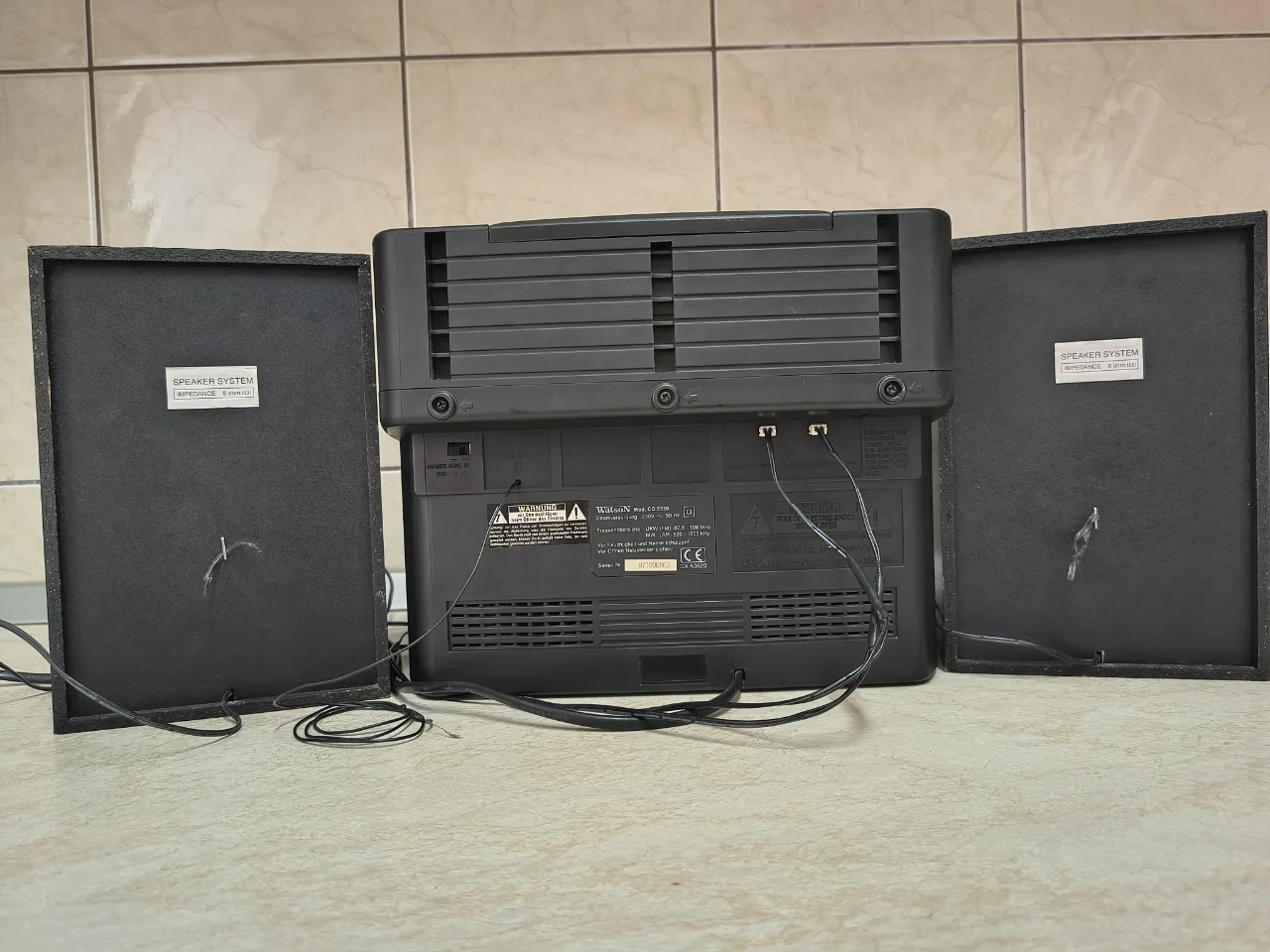 Combină audio vintage Watson CO 6530 – 3 CD-uri, Casetofon și Radio AM/FM – fotografia 3 din 8