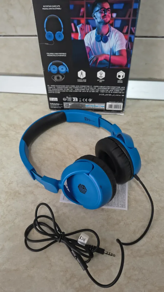 Căști cu fir Music Sound Over – fotografia 2 din 3