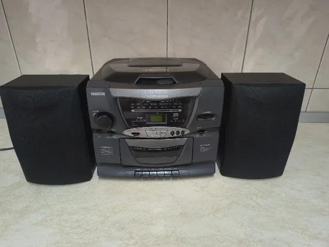 Combină audio vintage Watson CO 6530 – 3 CD-uri, Casetofon și Radio AM/FM – Oradea, Bihor