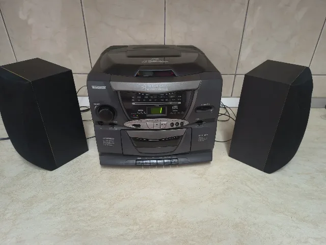 Combină audio vintage Watson CO 6530 – 3 CD-uri, Casetofon și Radio AM/FM – fotografia 2 din 8