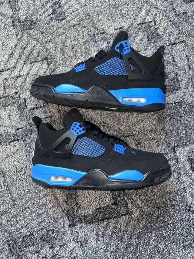 Jordan 4 blue thunder | marimea 44 | stare excelentă – fotografia 2 din 8