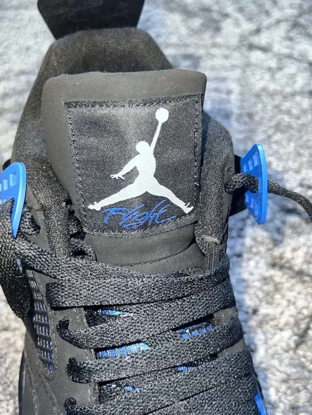 Jordan 4 blue thunder | marimea 44 | stare excelentă – fotografia 3 din 8