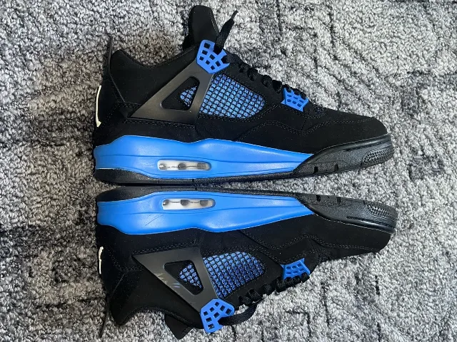 Jordan 4 blue thunder | marimea 44 | stare excelentă – fotografia 6 din 8