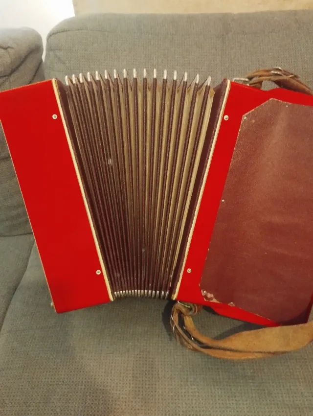 Vând acordeon HOHNER 32 bași venit curând din Germania sună tare puternic am videoclip cine este interesat trimit și în provincie – fotografia 5 din 8