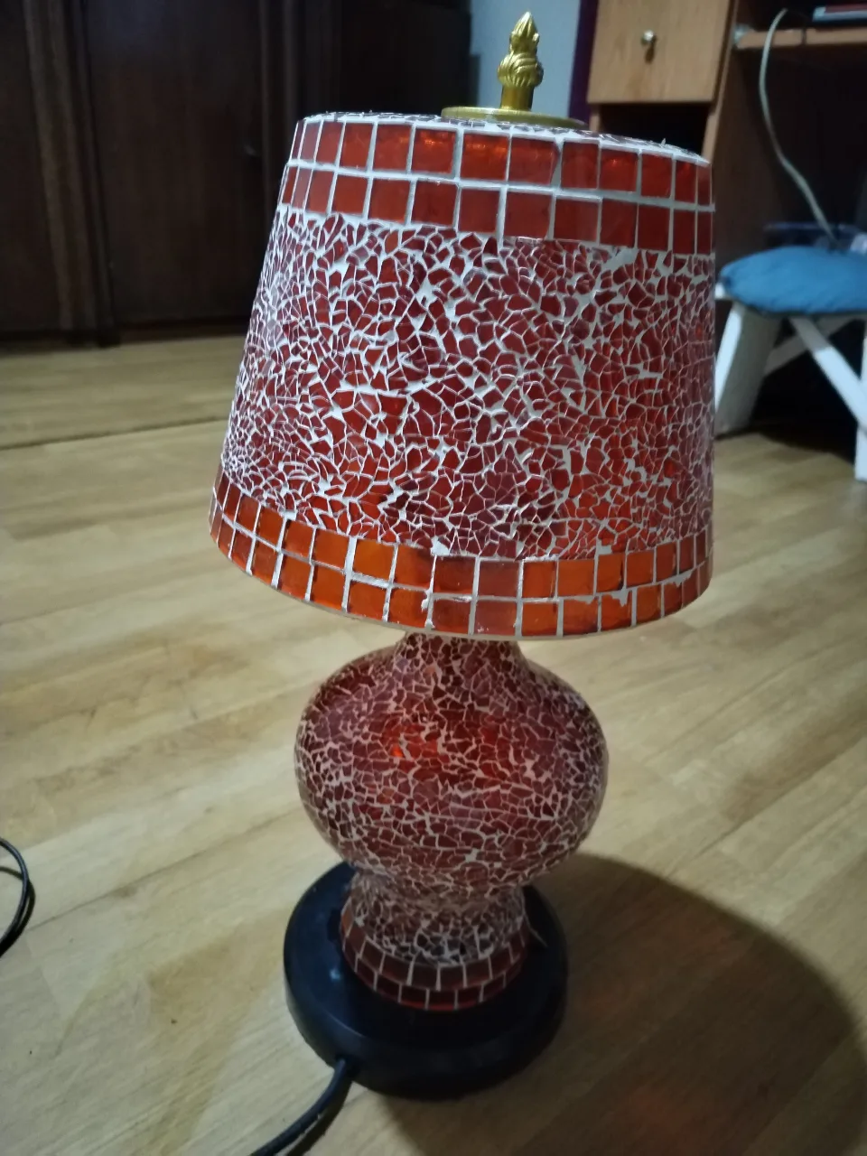 Veioza stil oriental cu mozaic din sticla – fotografia 6 din 8