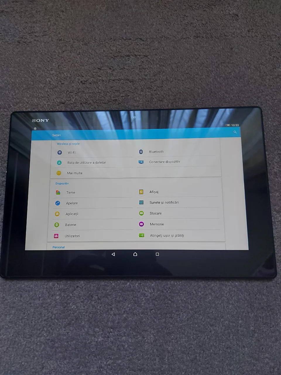 vînd tabletă Sony XPeria Z – fotografia 8 din 8