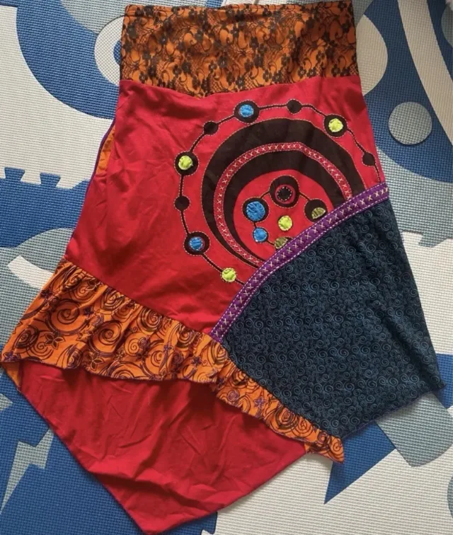 Rochie asimetrica  hippie marime XL – Bistrita, Bistrița-Năsăud