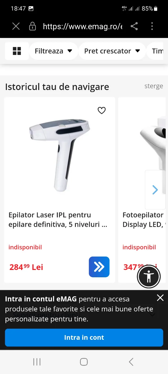 vînd aparat întreținere facială nou – fotografia 7 din 8