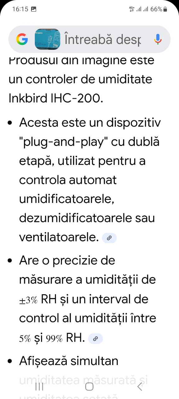vînd controler de umiditate Inkbird nou – fotografia 7 din 7
