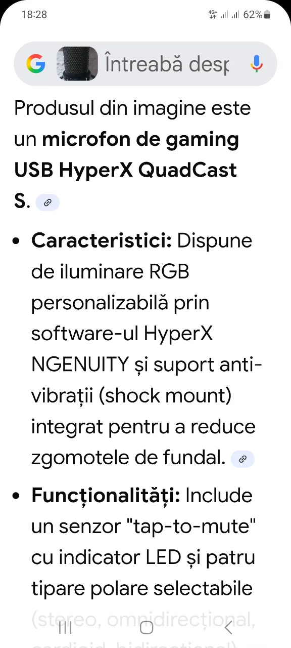 vînd microfon HyperX Ngeniuty – fotografia 2 din 5