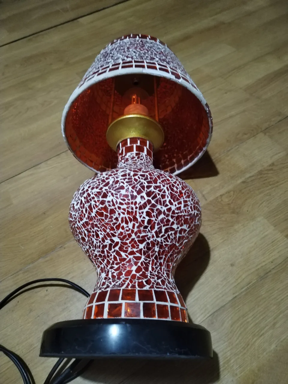 Veioza stil oriental cu mozaic din sticla – fotografia 2 din 8