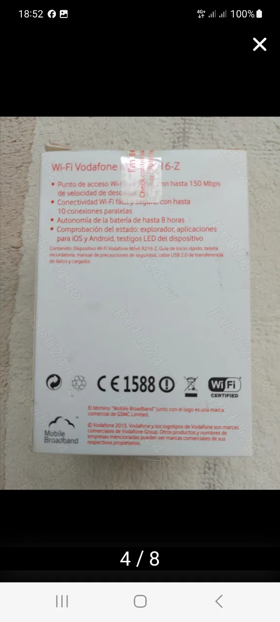 vînd mobil Wifi de la Vodafone și Orange – fotografia 8 din 8