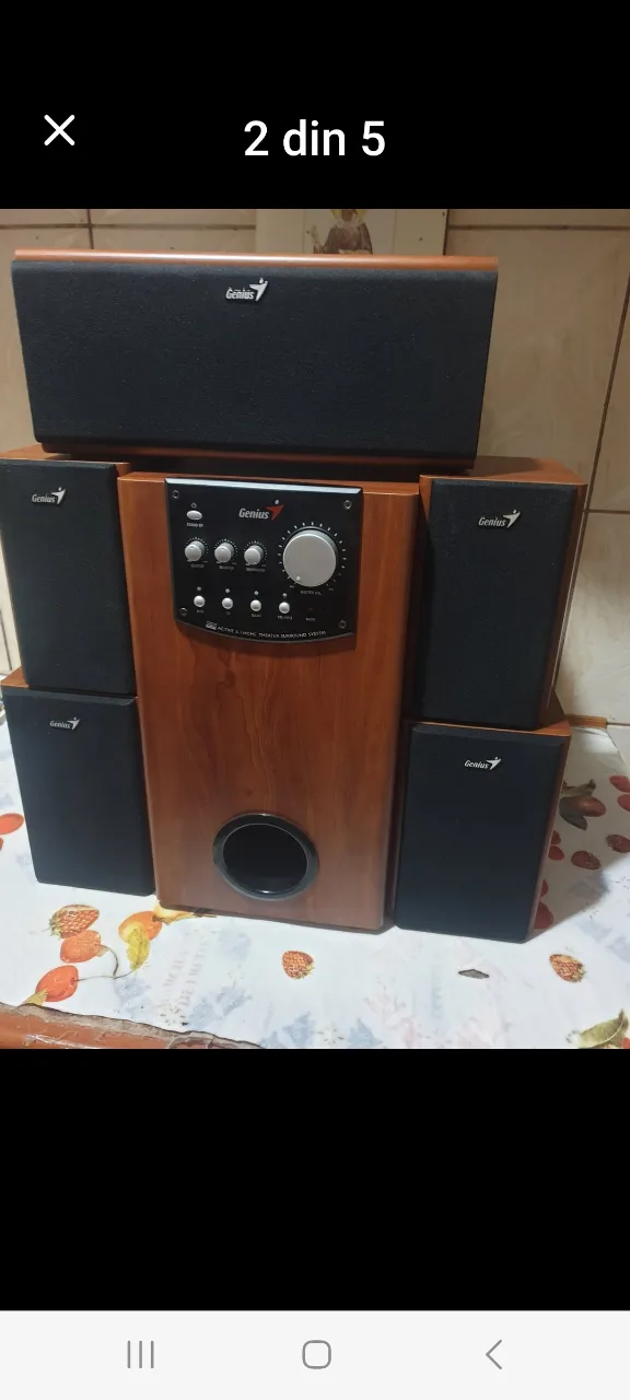 vînd sistem 5+1 Genius – fotografia 2 din 2