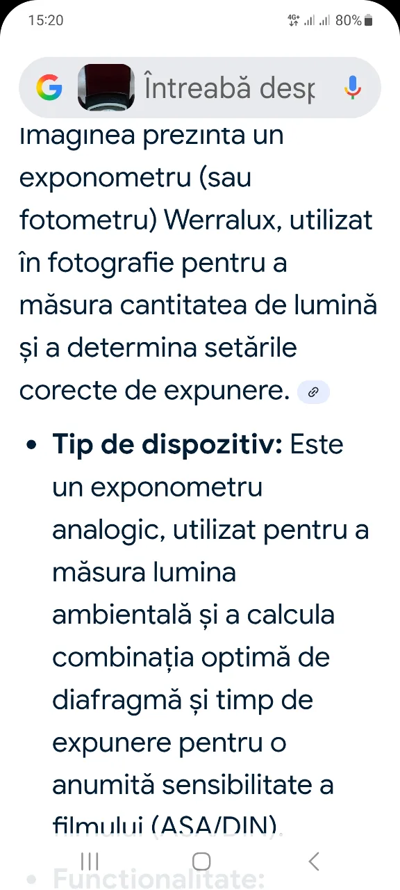 vînd expometru pentru fotografi – fotografia 2 din 6