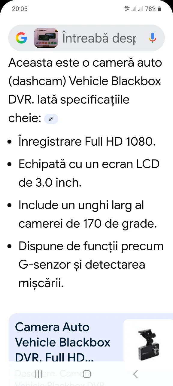 cameră auto nouă – fotografia 2 din 3