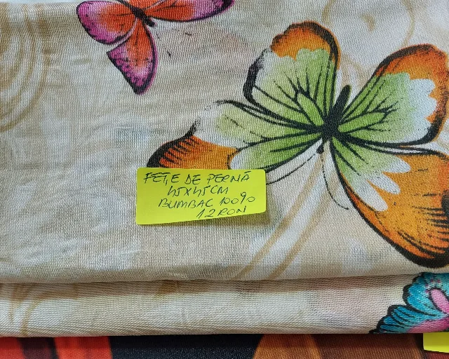 Fețe perne cu închidere fermoar invizibil,45 ×45cm – fotografia 1 din 4