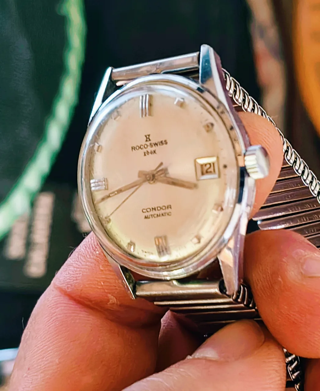 ceas EDOX Roco-Swiss,  Automatic 25 Jewels
ceas barbatesc elvețian – fotografia 5 din 8