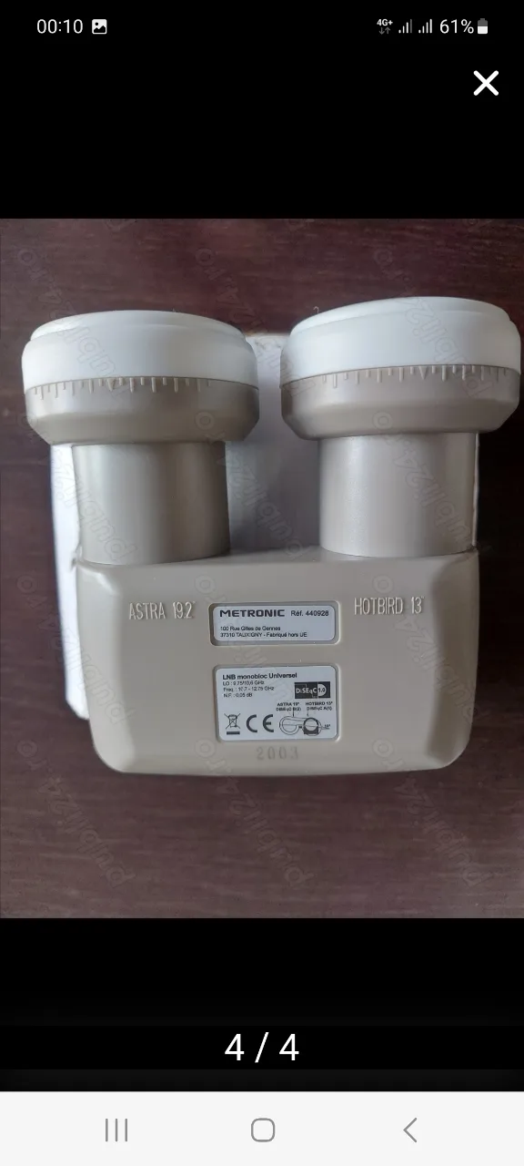 vînd LNB dublu nou – fotografia 2 din 4