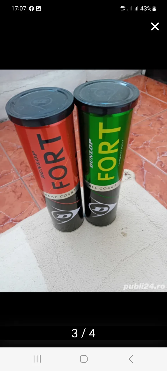 vînd set mingii tenis de câmp – fotografia 4 din 4