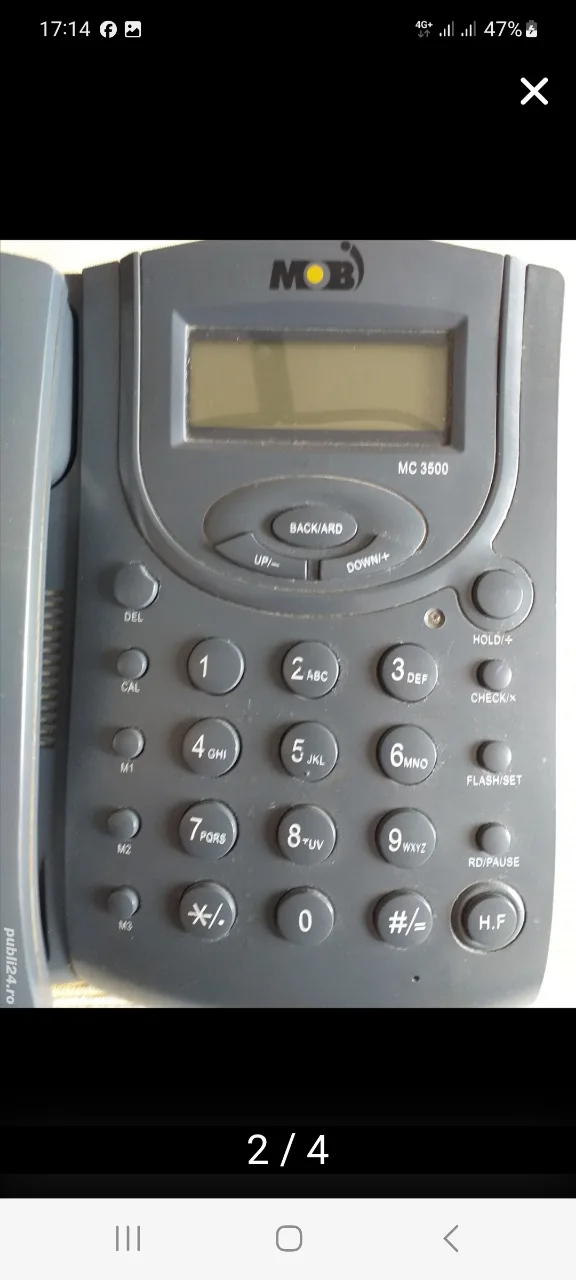 vînd telefon fix funcțional – fotografia 3 din 4