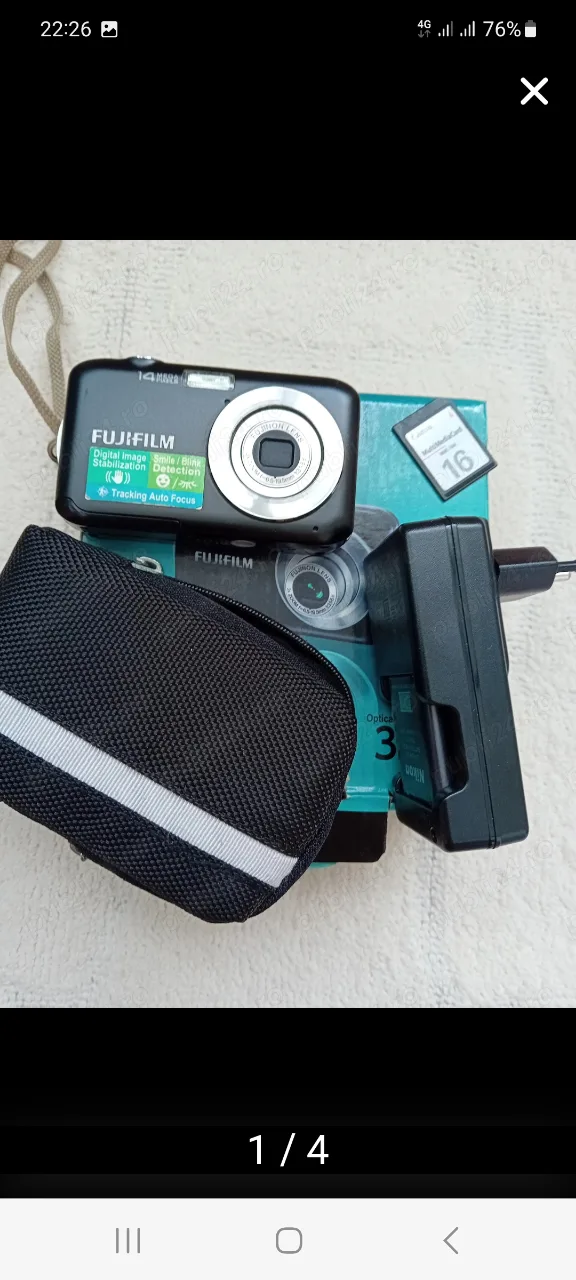 vînd cameră foto digitală – fotografia 4 din 4
