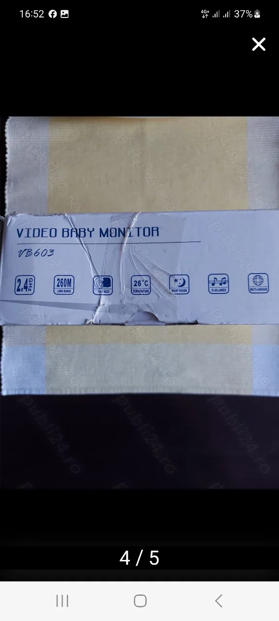 vînd BabiMonitor nou – fotografia 4 din 5