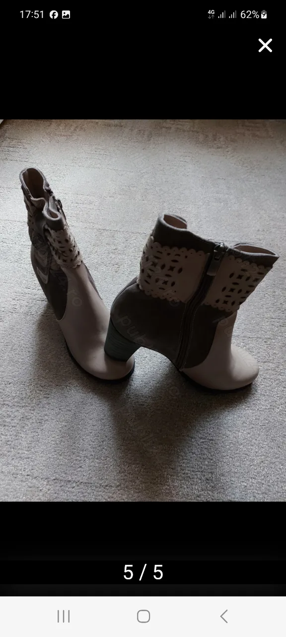 cisme damă piele noi mar;40 – fotografia 4 din 5