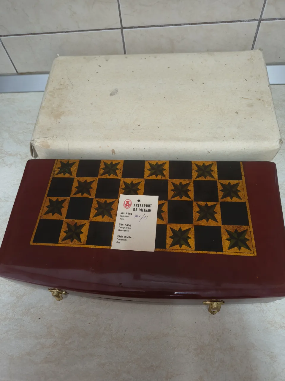 Set Șah Vintage de Colecție – Artexport R.S. Vietnam, Piese Tematice 6c iim – fotografia 2 din 8